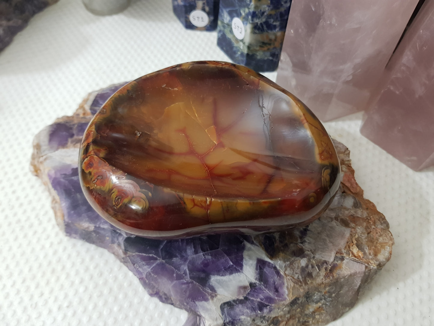 Carnelian Crystal Bowl – CB3