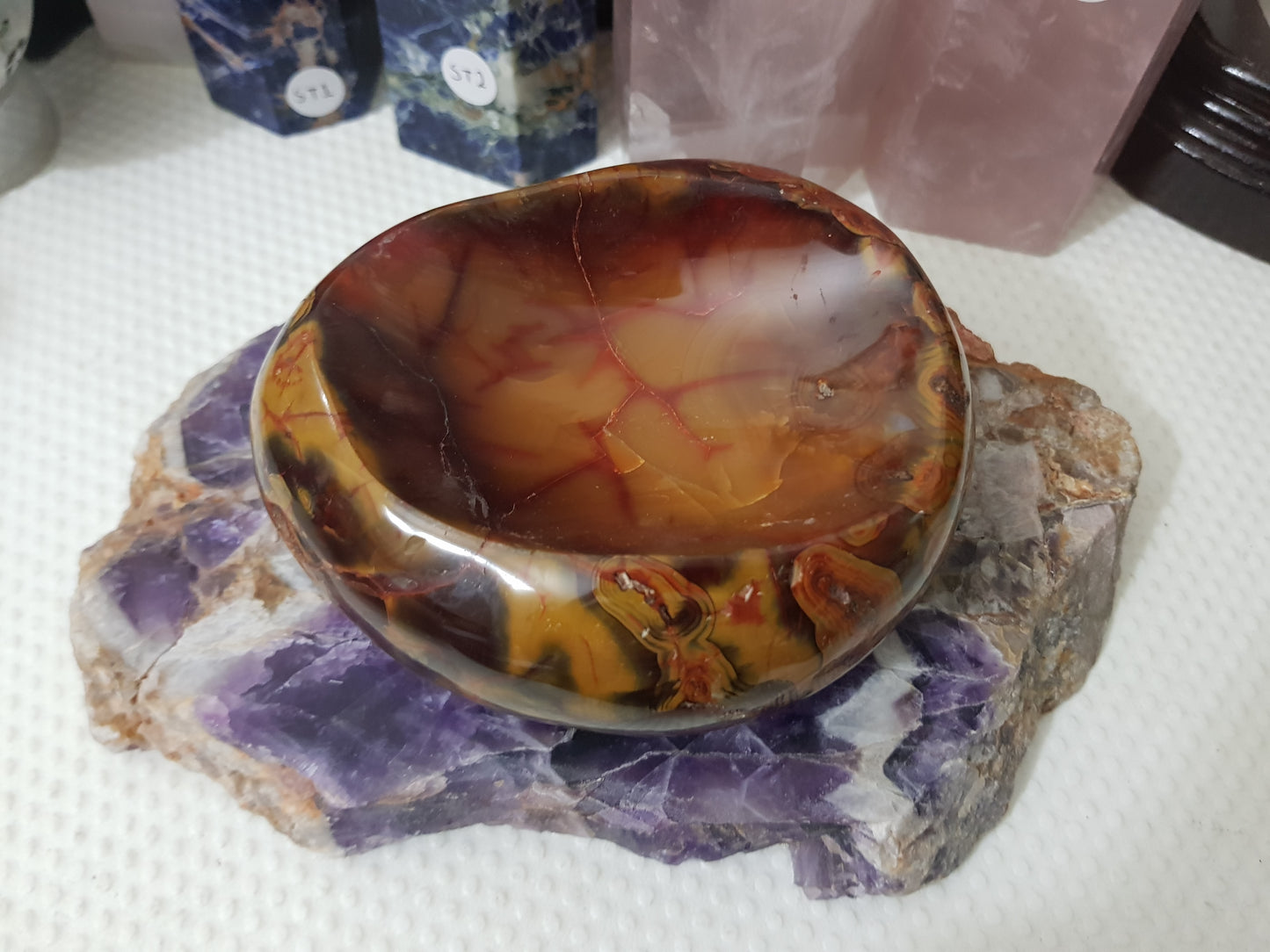 Carnelian Crystal Bowl – CB3
