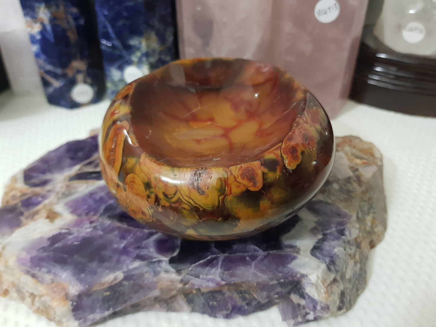 Carnelian Crystal Bowl – CB3