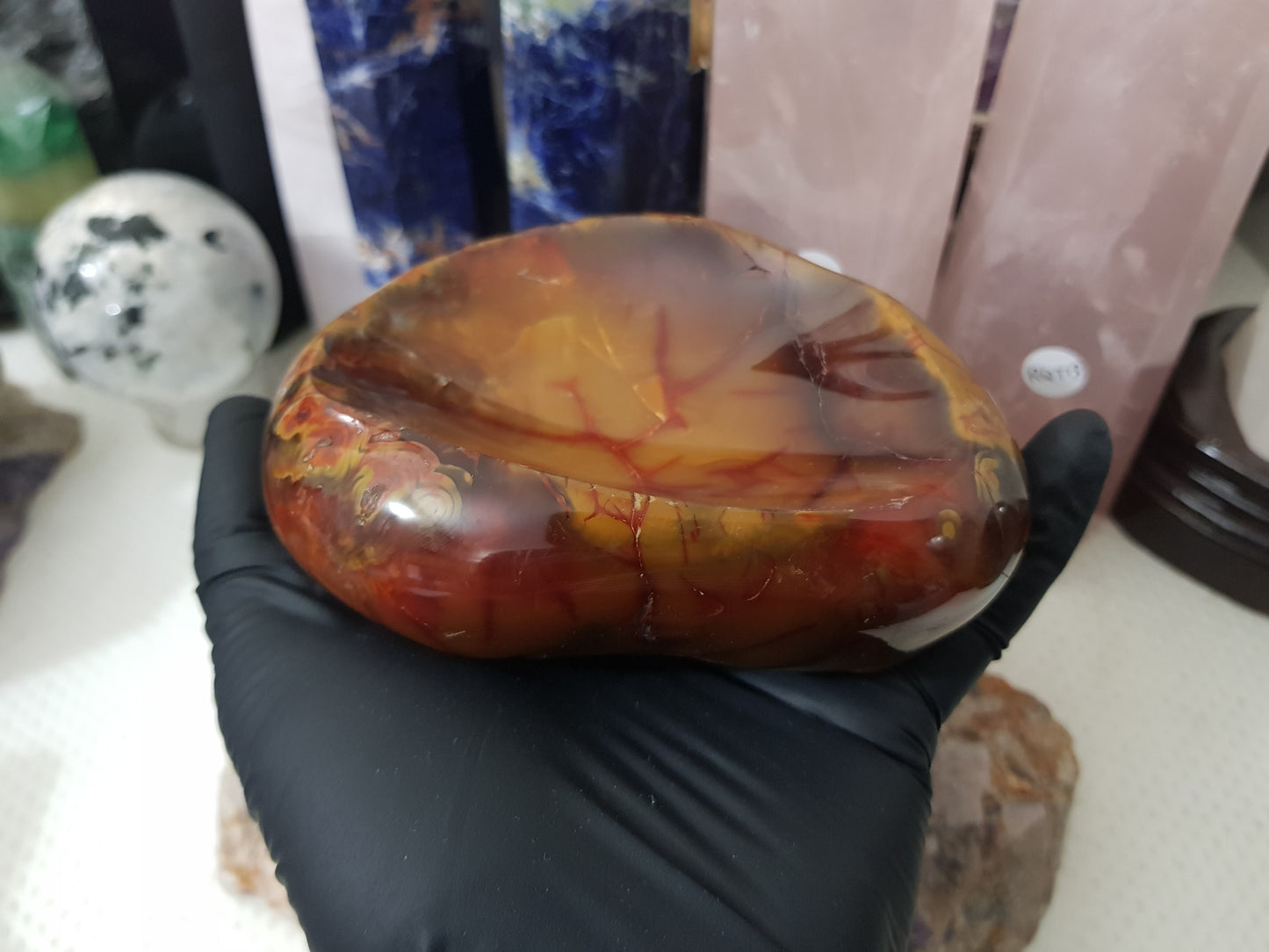 Carnelian Crystal Bowl – CB3