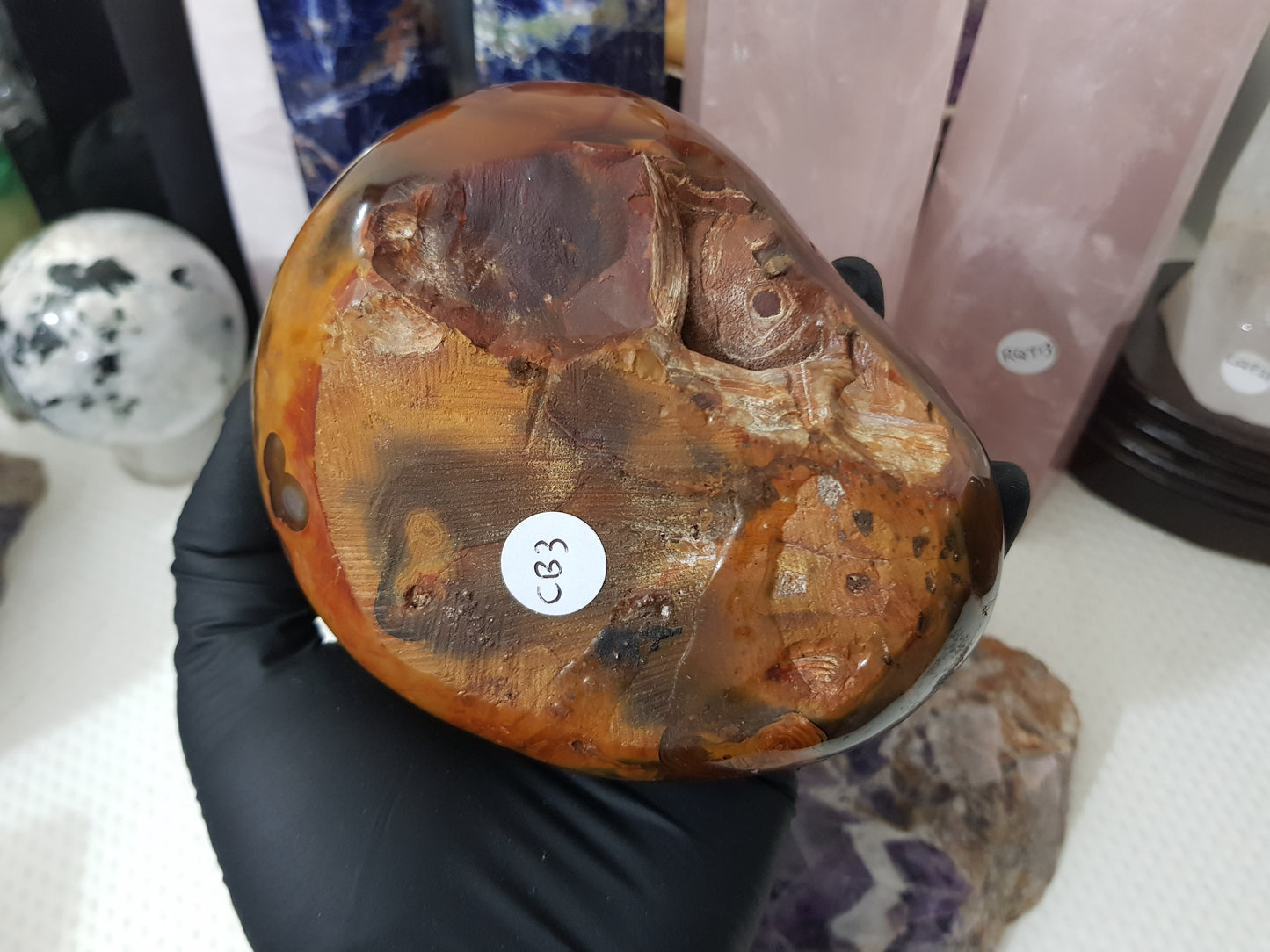 Carnelian Crystal Bowl – CB3