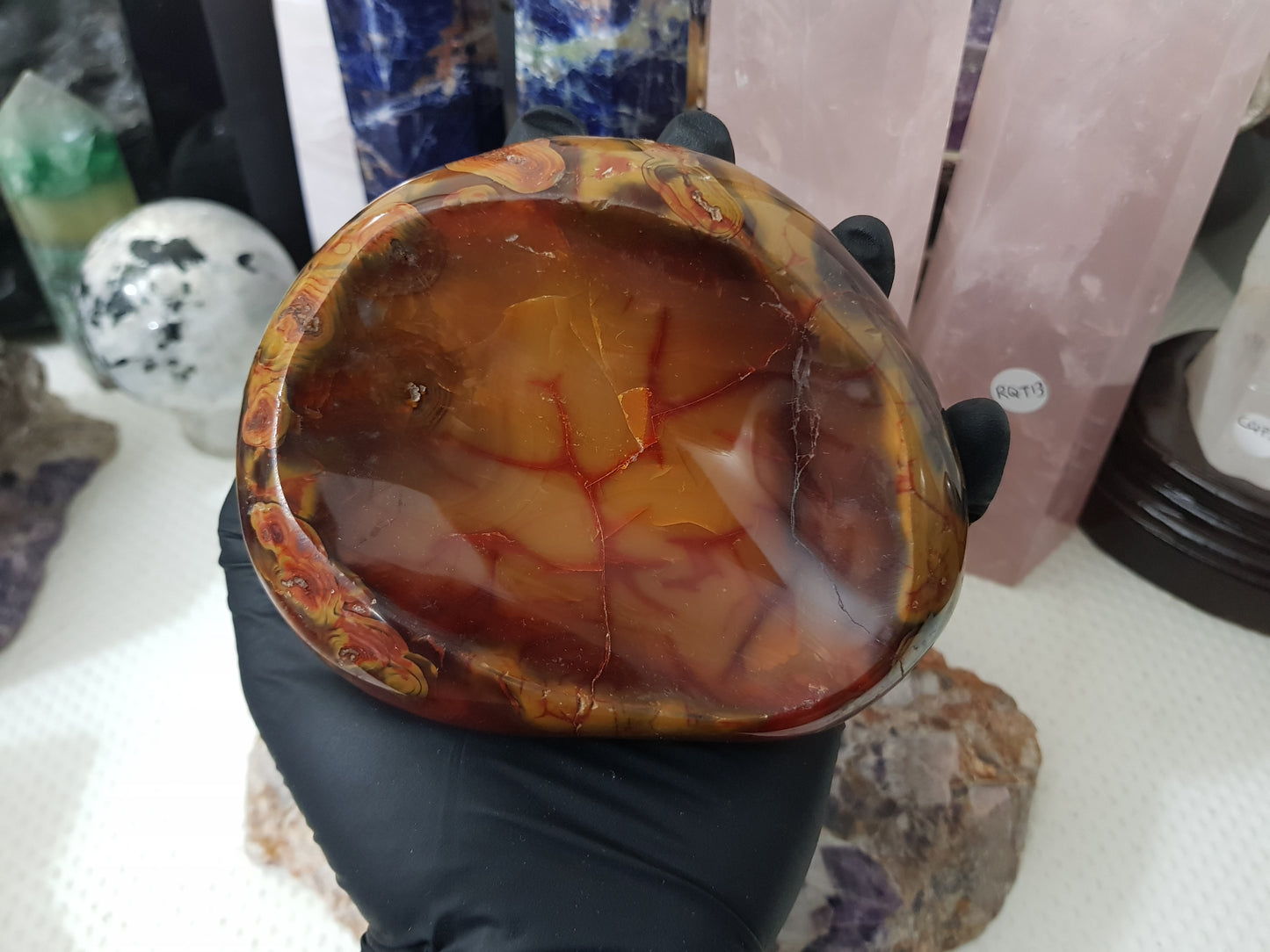 Carnelian Crystal Bowl – CB3