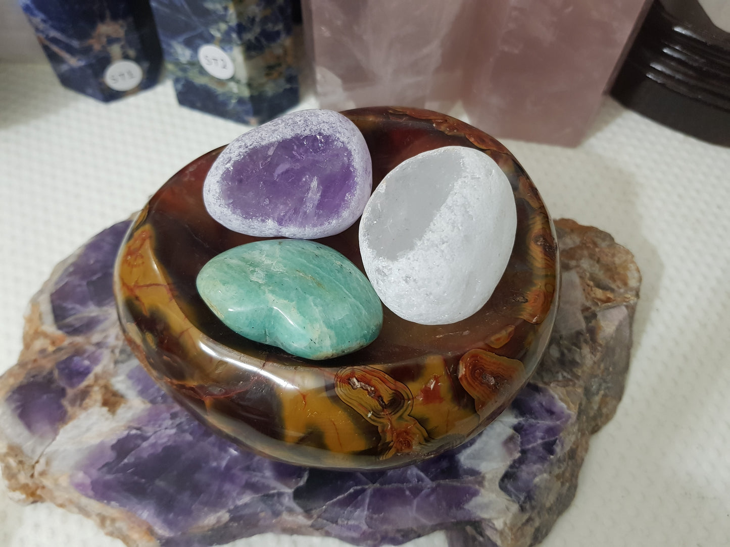 Carnelian Crystal Bowl – CB3