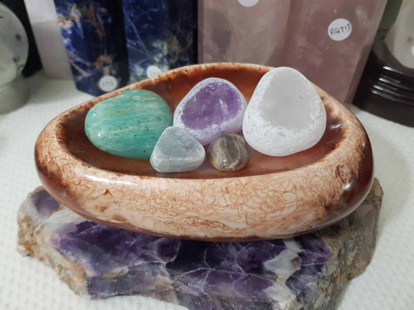 Carnelian Crystal Bowl – CB4