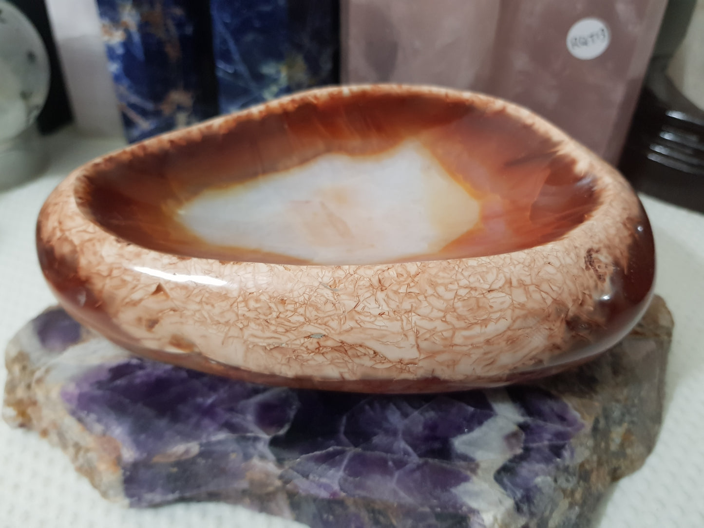 Carnelian Crystal Bowl – CB4