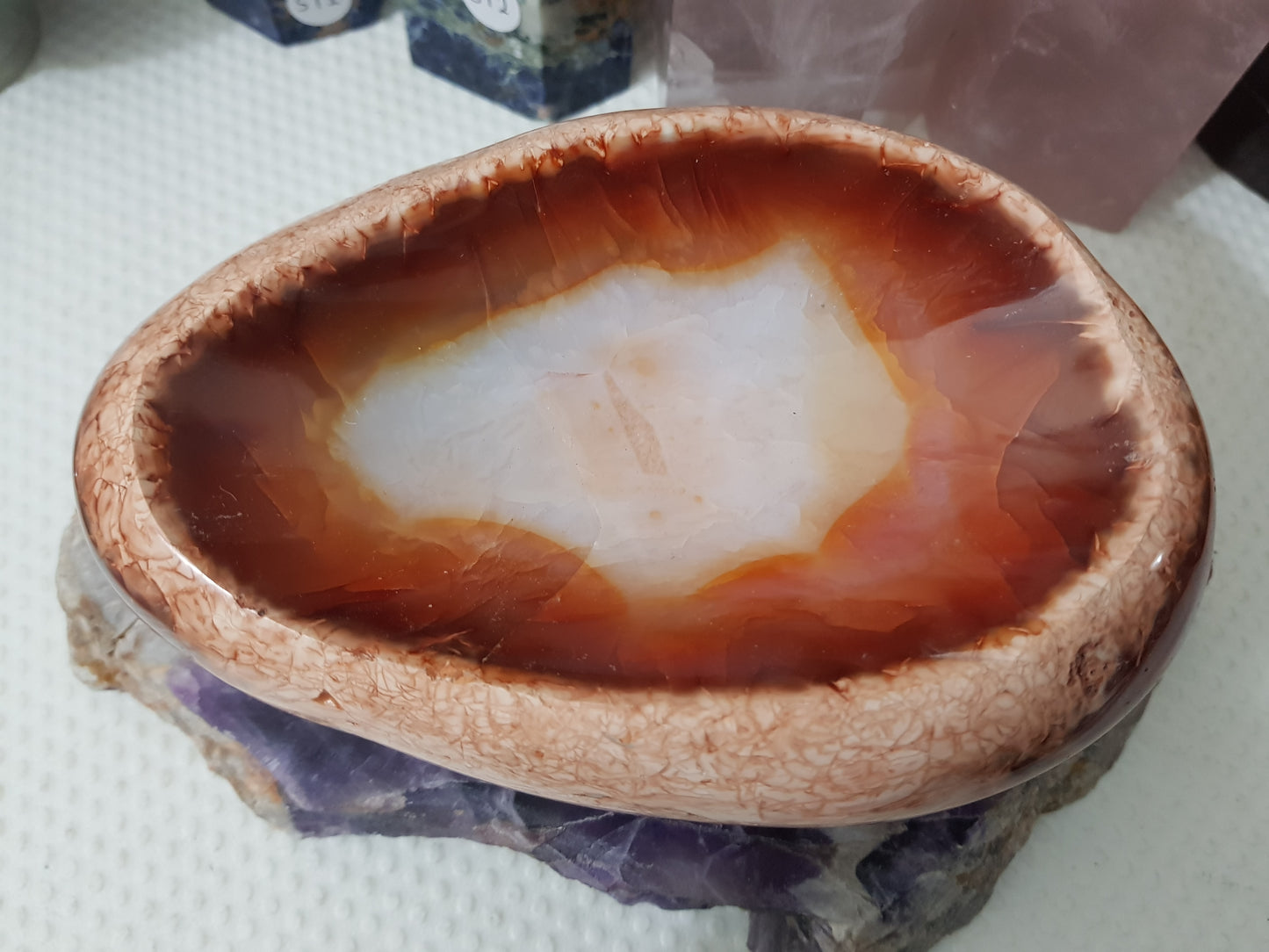 Carnelian Crystal Bowl – CB4