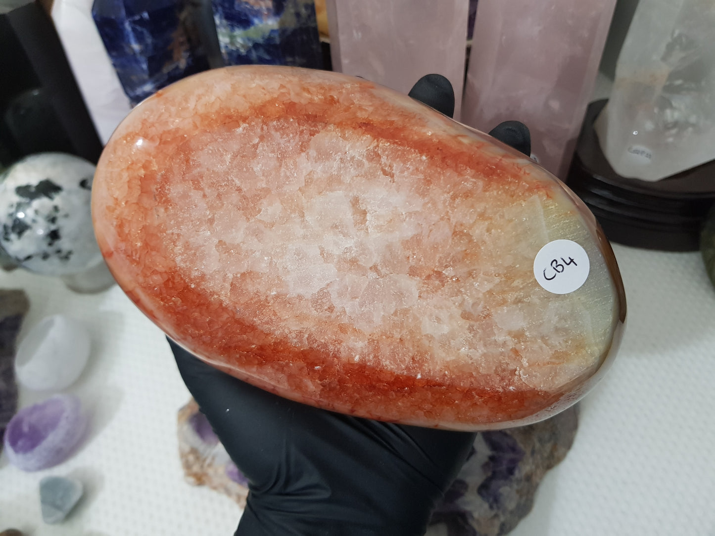 Carnelian Crystal Bowl – CB4