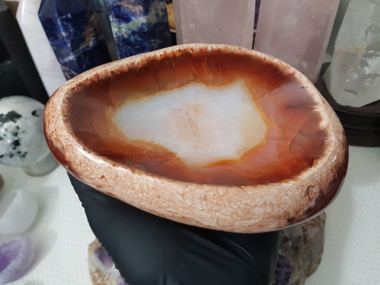 Carnelian Crystal Bowl – CB4