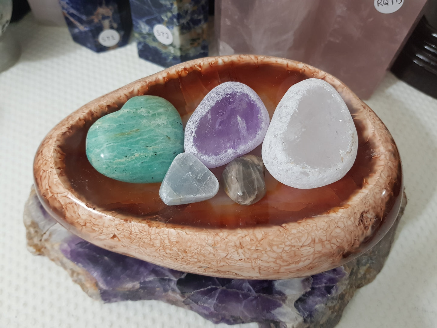 Carnelian Crystal Bowl – CB4