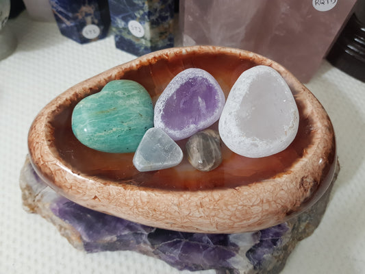 Carnelian Crystal Bowl – CB4