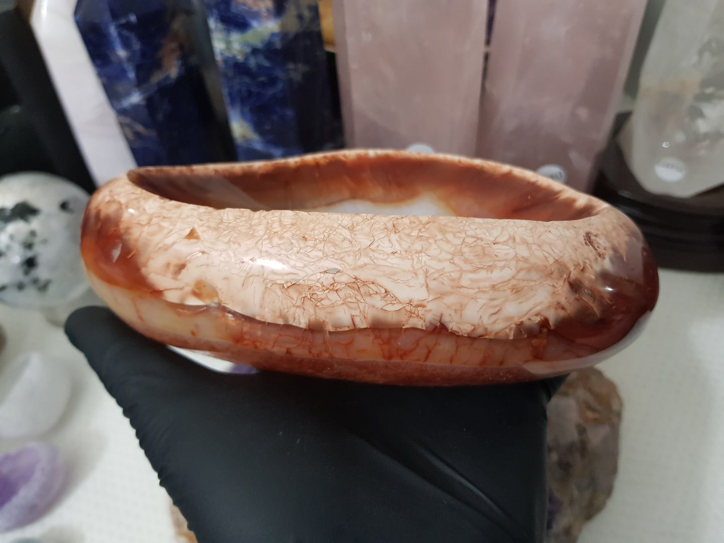 Carnelian Crystal Bowl – CB4
