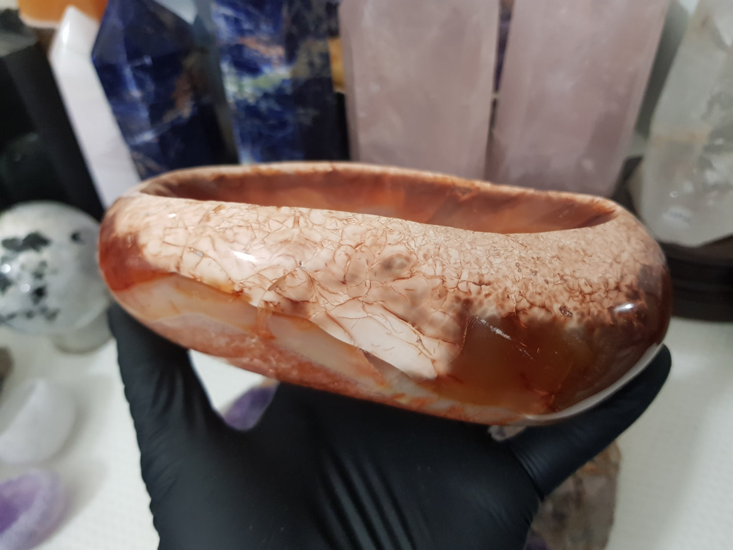 Carnelian Crystal Bowl – CB4
