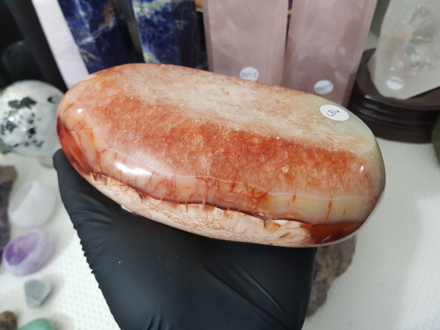Carnelian Crystal Bowl – CB4