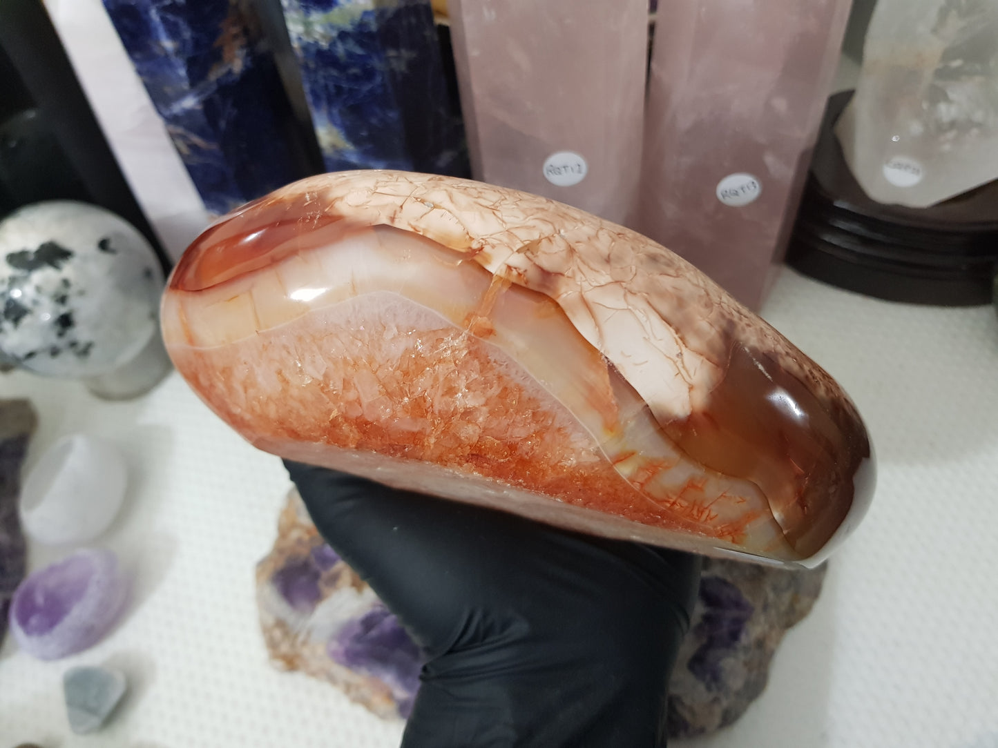 Carnelian Crystal Bowl – CB4
