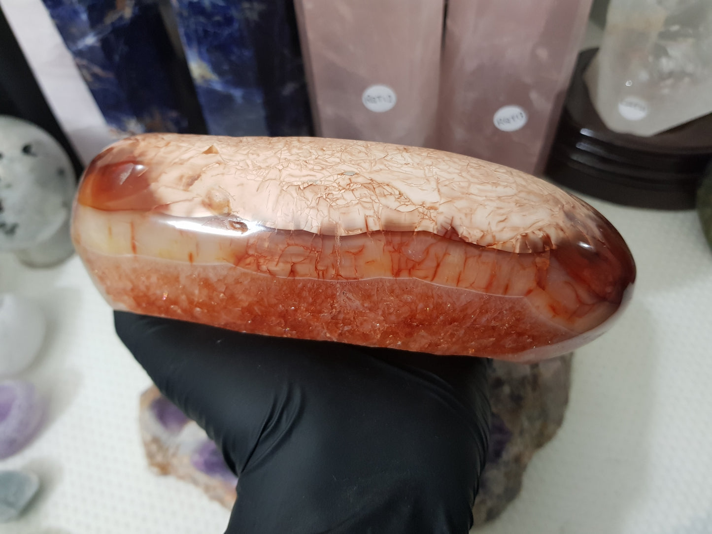 Carnelian Crystal Bowl – CB4