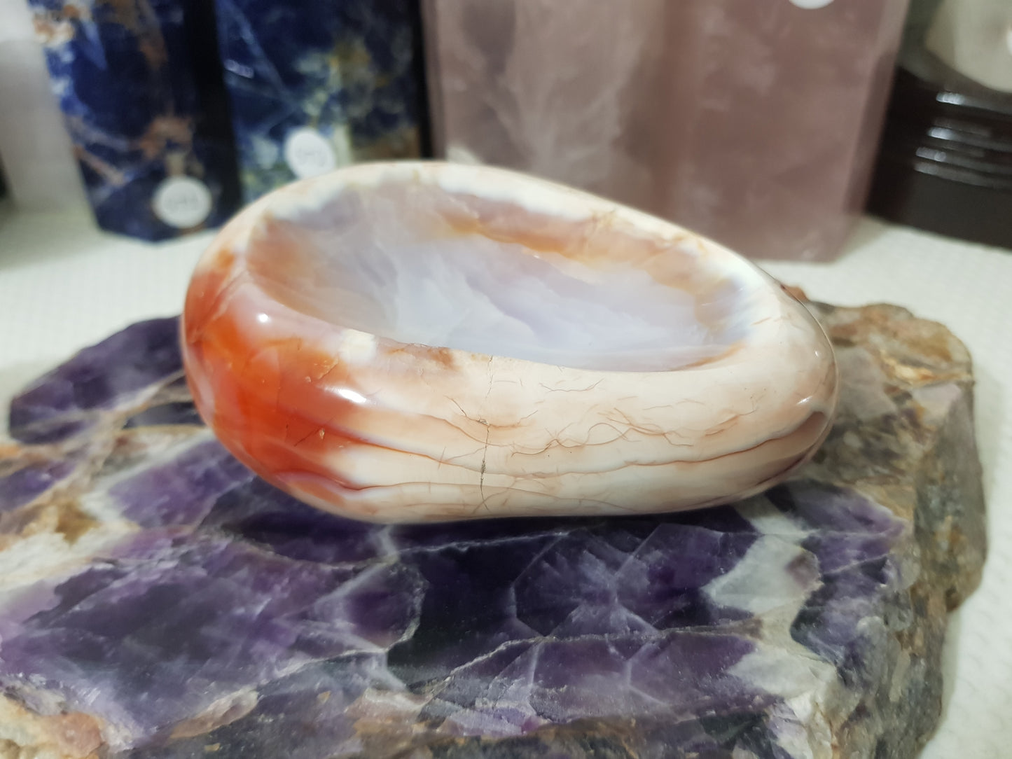 Carnelian Crystal Bowl – CB5