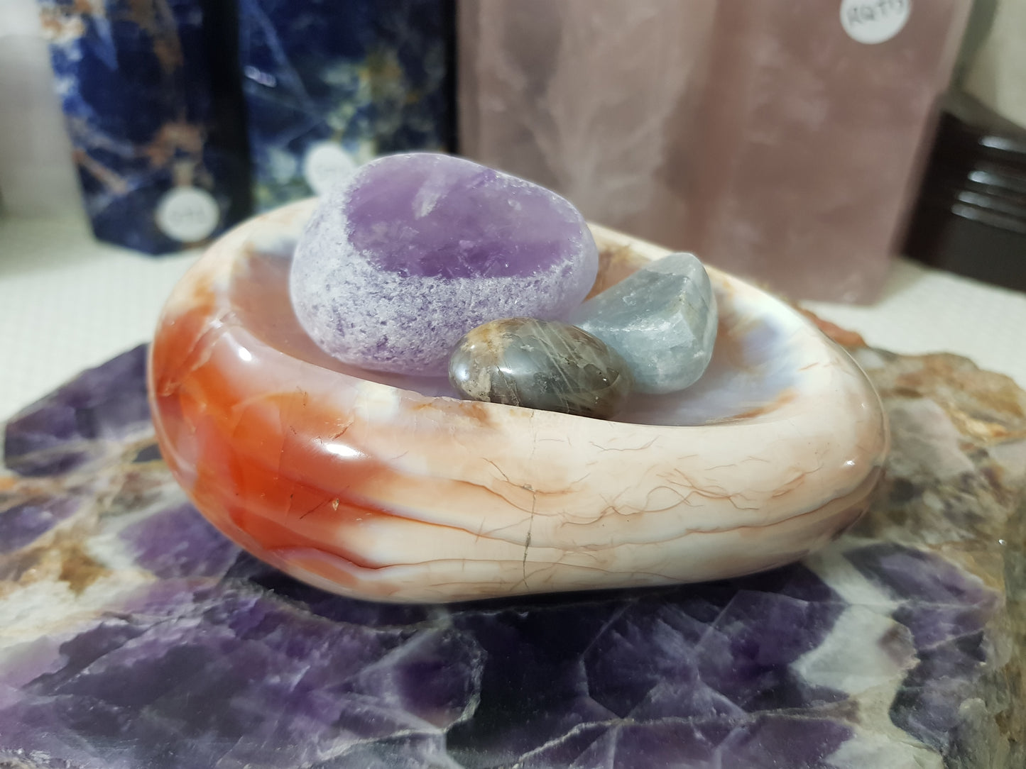 Carnelian Crystal Bowl – CB5