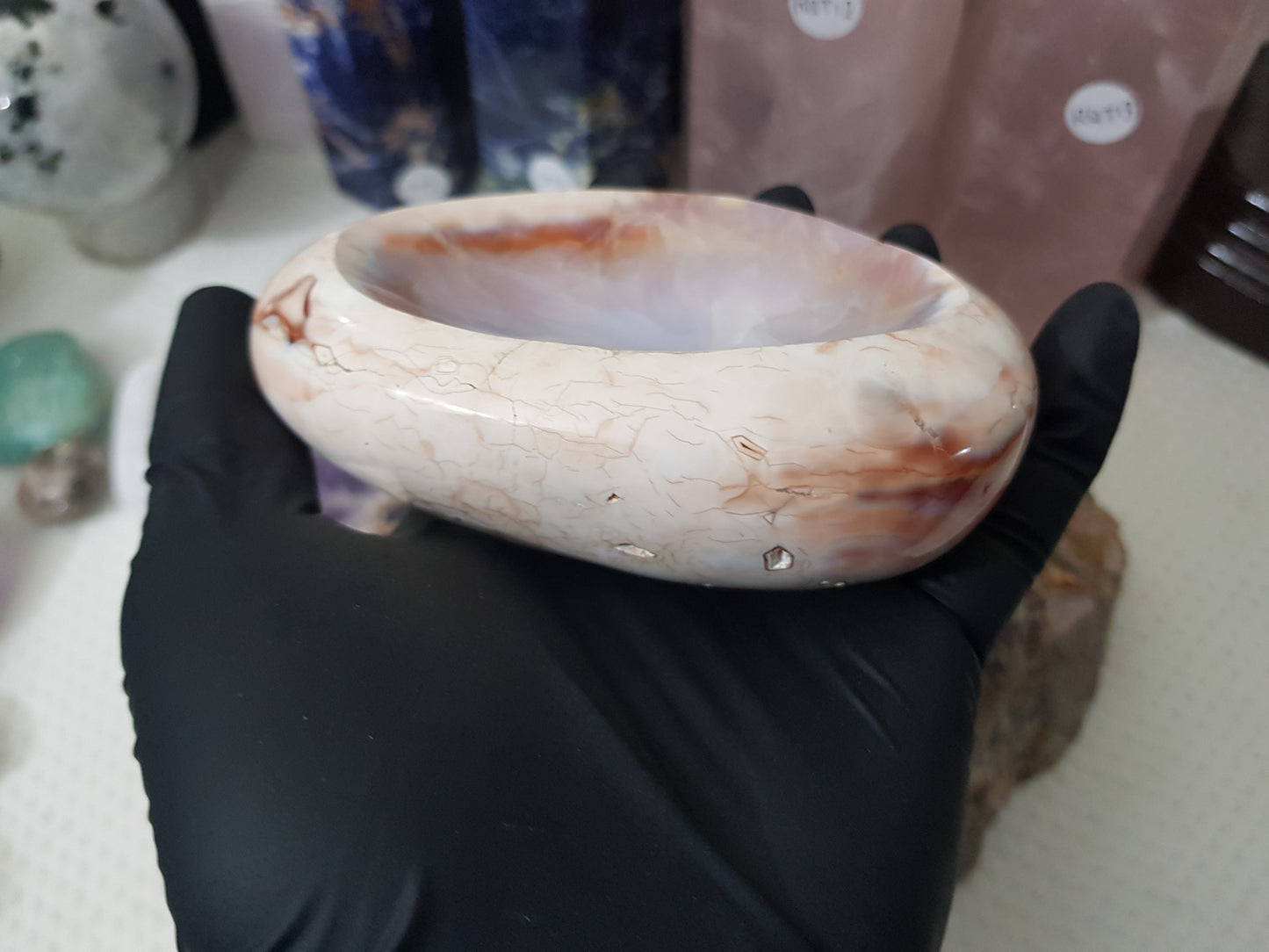 Carnelian Crystal Bowl – CB5