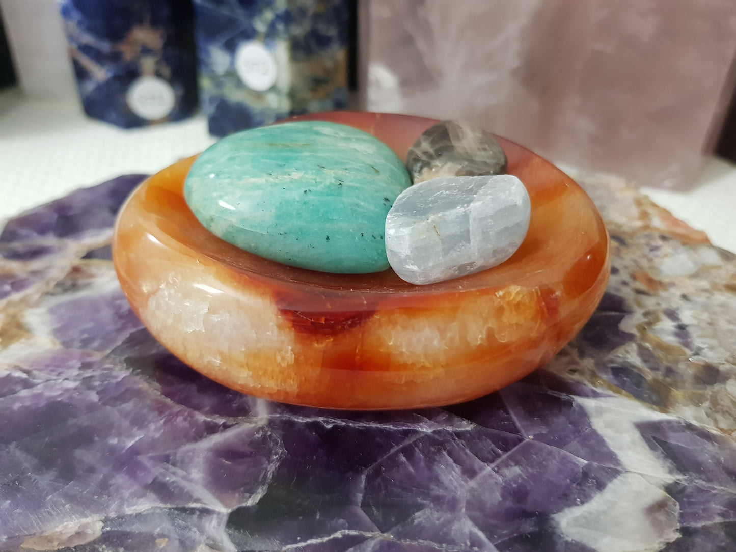 Carnelian Crystal Bowl – CB6