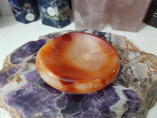 Carnelian Crystal Bowl – CB6
