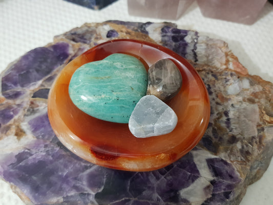 Carnelian Crystal Bowl – CB6