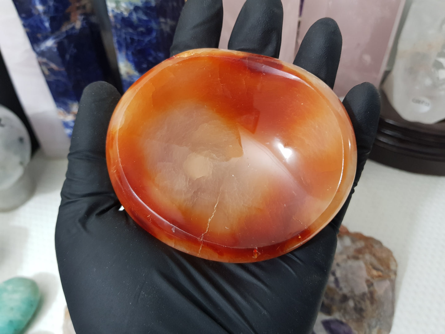 Carnelian Crystal Bowl – CB6