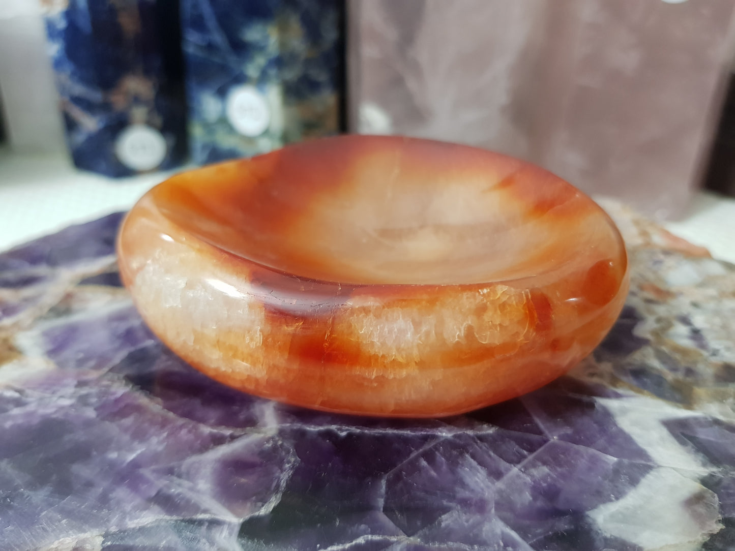 Carnelian Crystal Bowl – CB6
