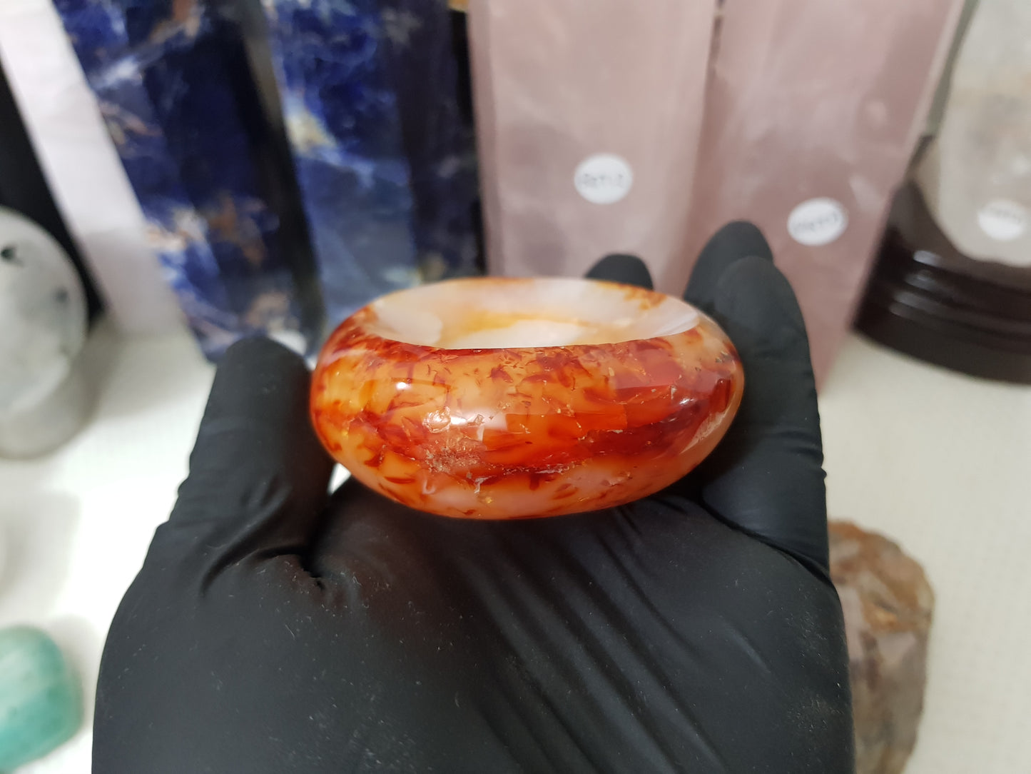 Carnelian Crystal Bowl – CB7