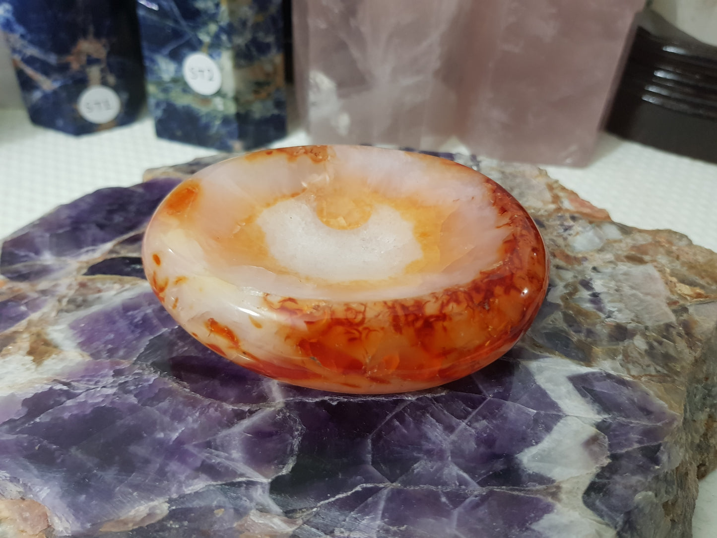 Carnelian Crystal Bowl – CB7
