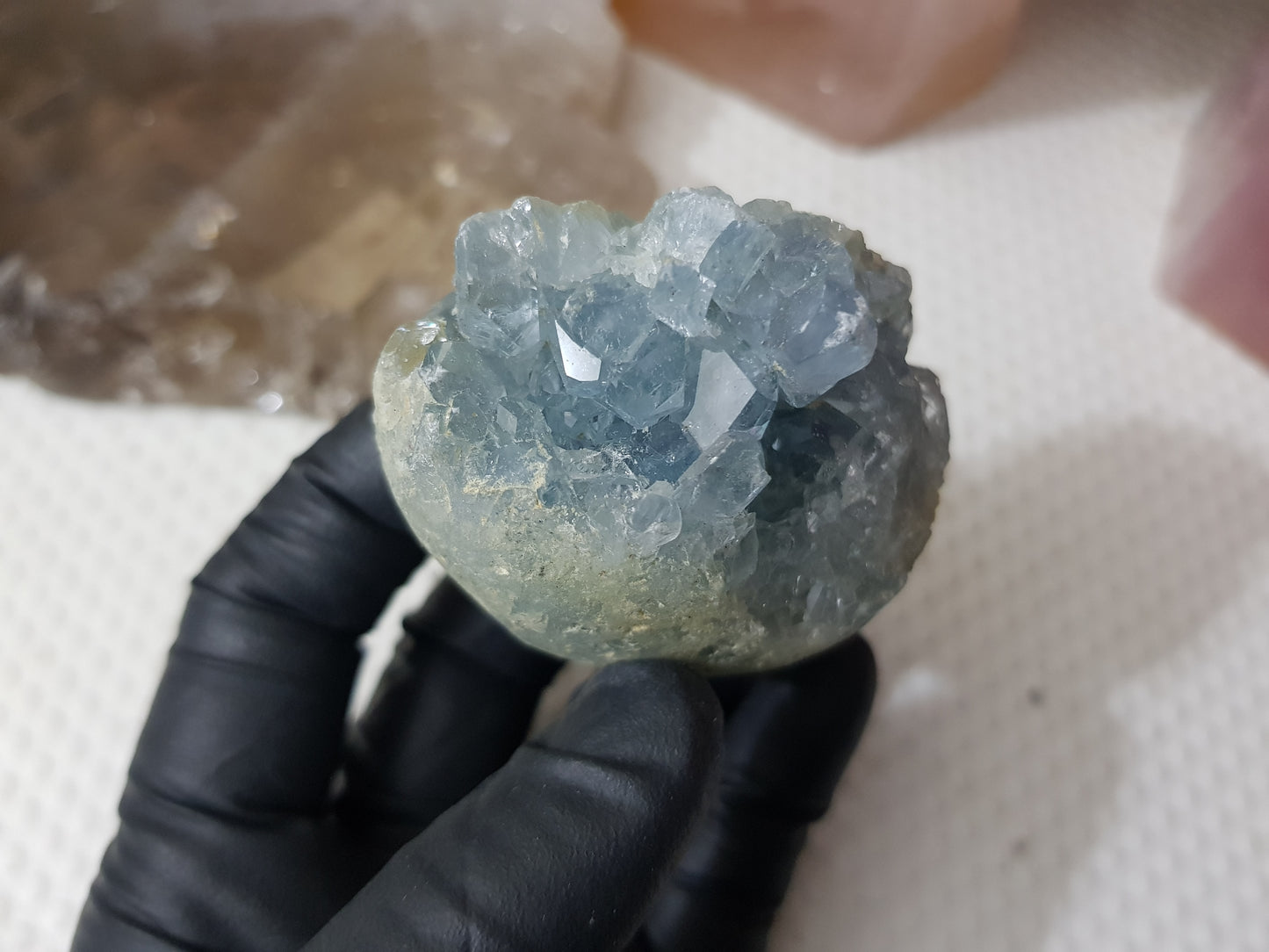 Celestite Crystal Cluster - C5