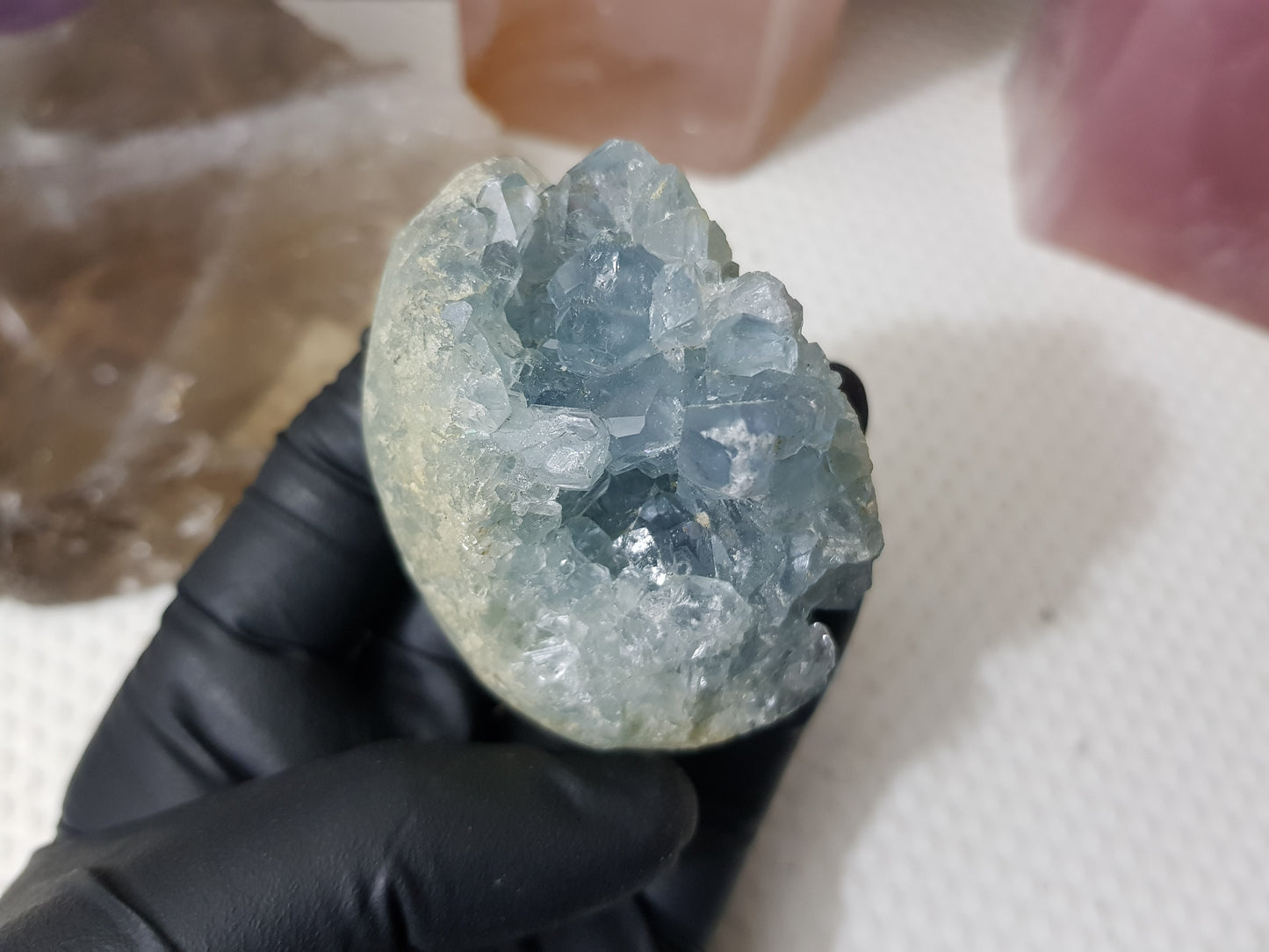 Celestite Crystal Cluster - C5