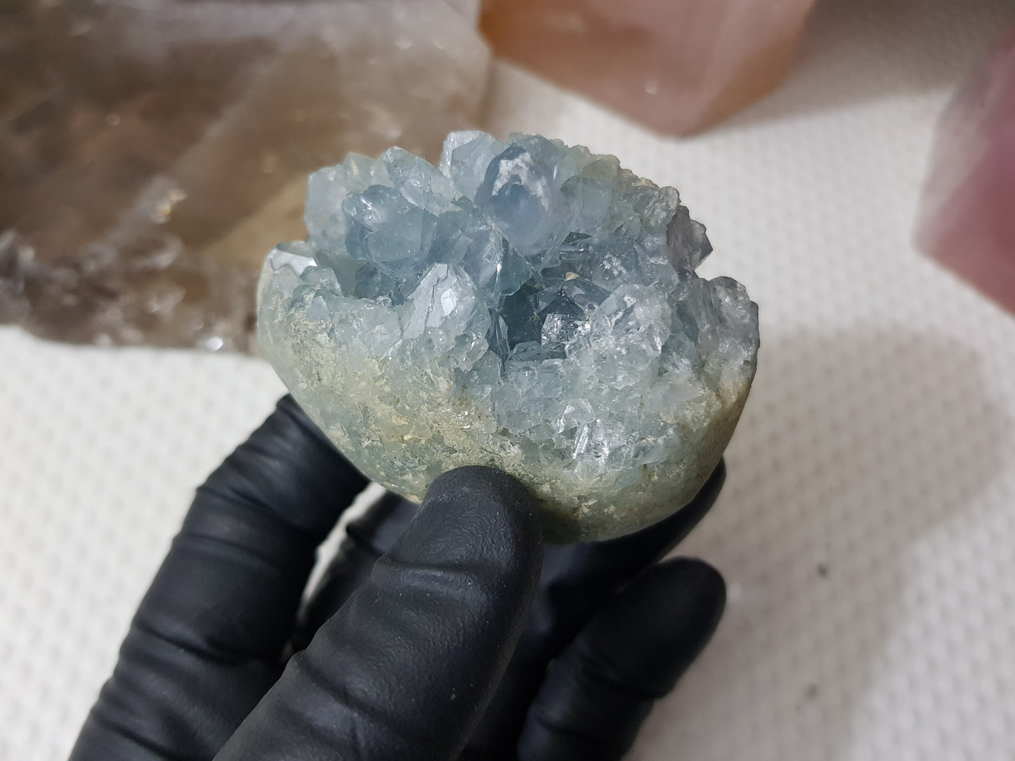 Celestite Crystal Cluster - C5