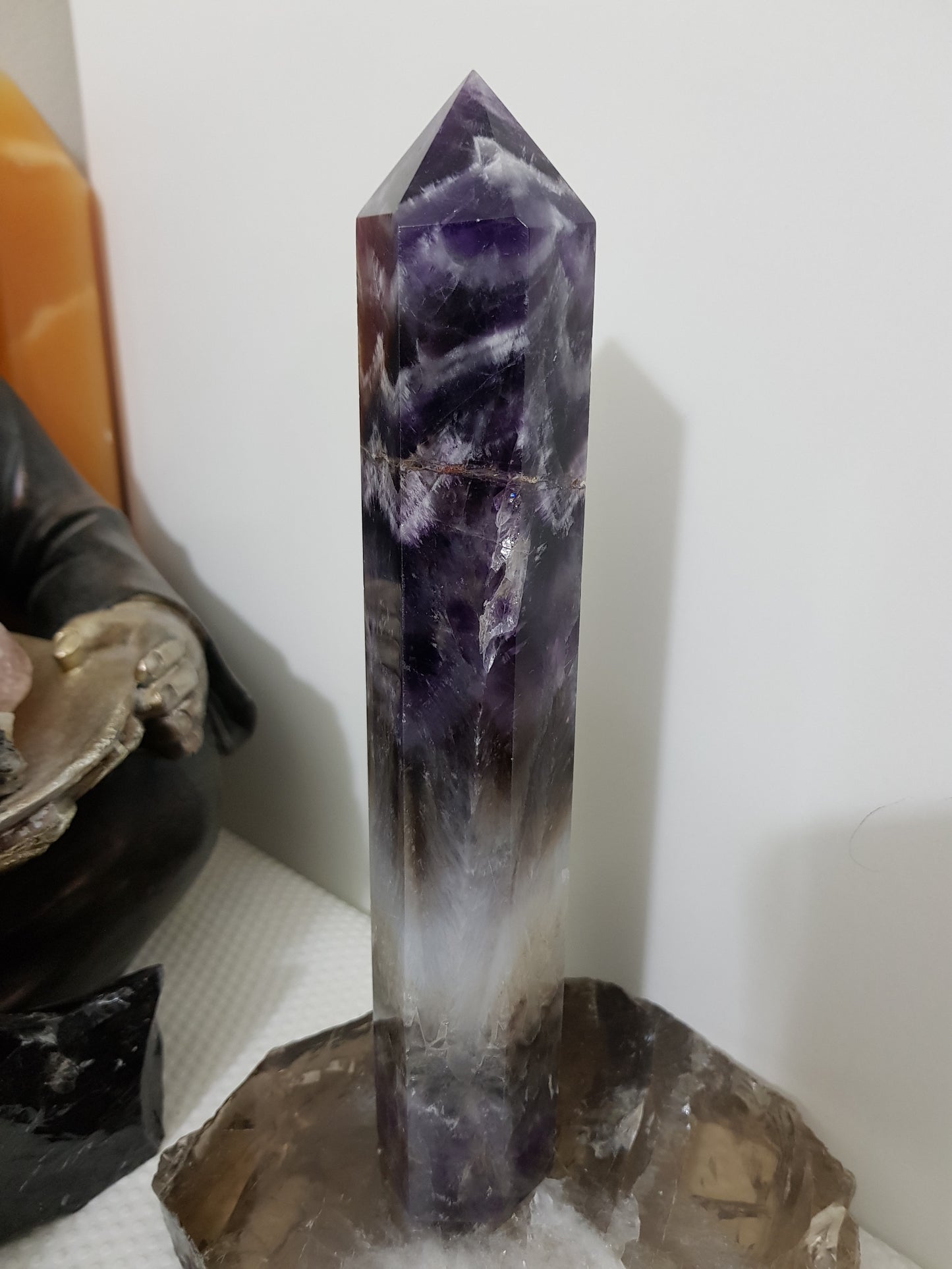 Chevron Amethyst Crystal Point – CAP3