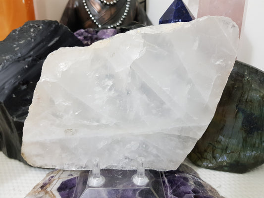 Clear Quartz Crystal Slice - CQS3