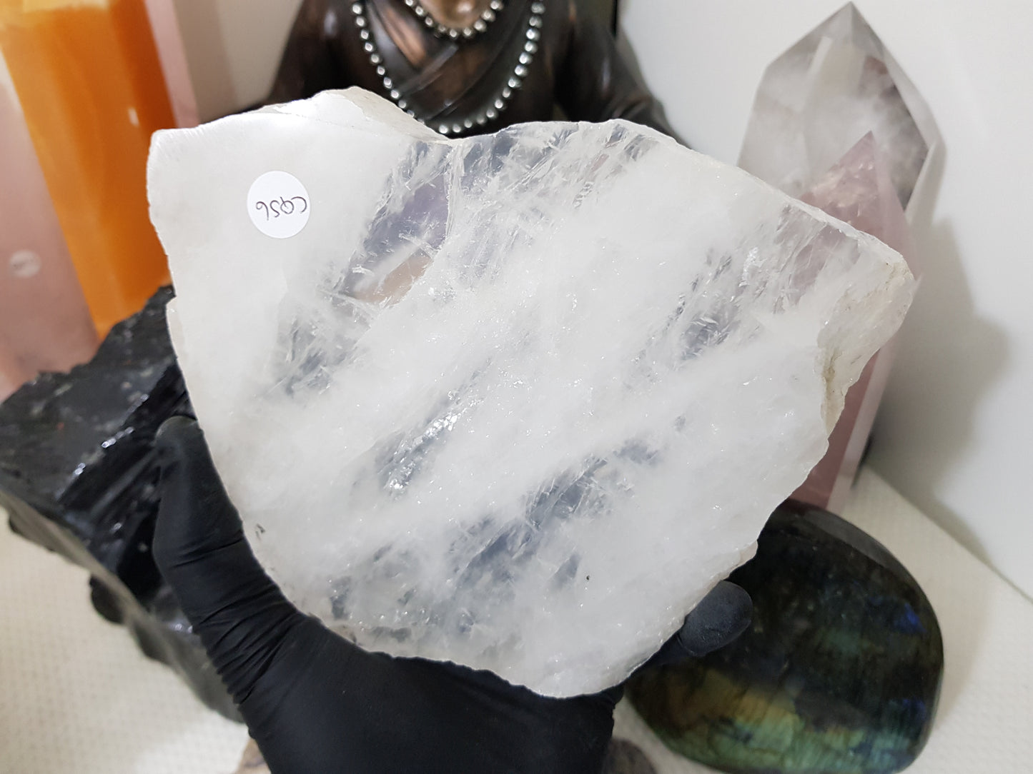 Clear Quartz Crystal Slice - CQS6