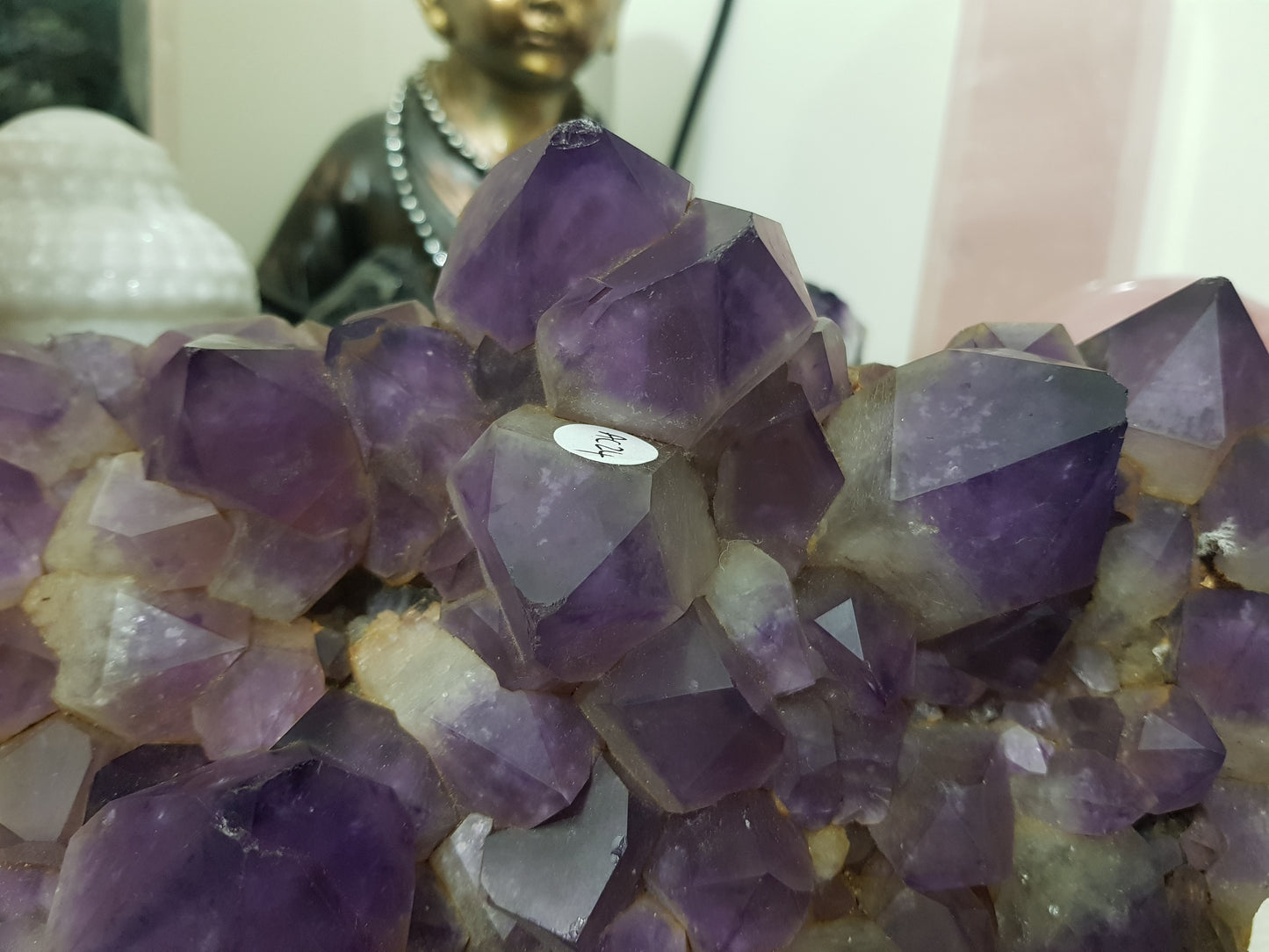 Natural Purple Amethyst Crystal Cluster Congo 25cm