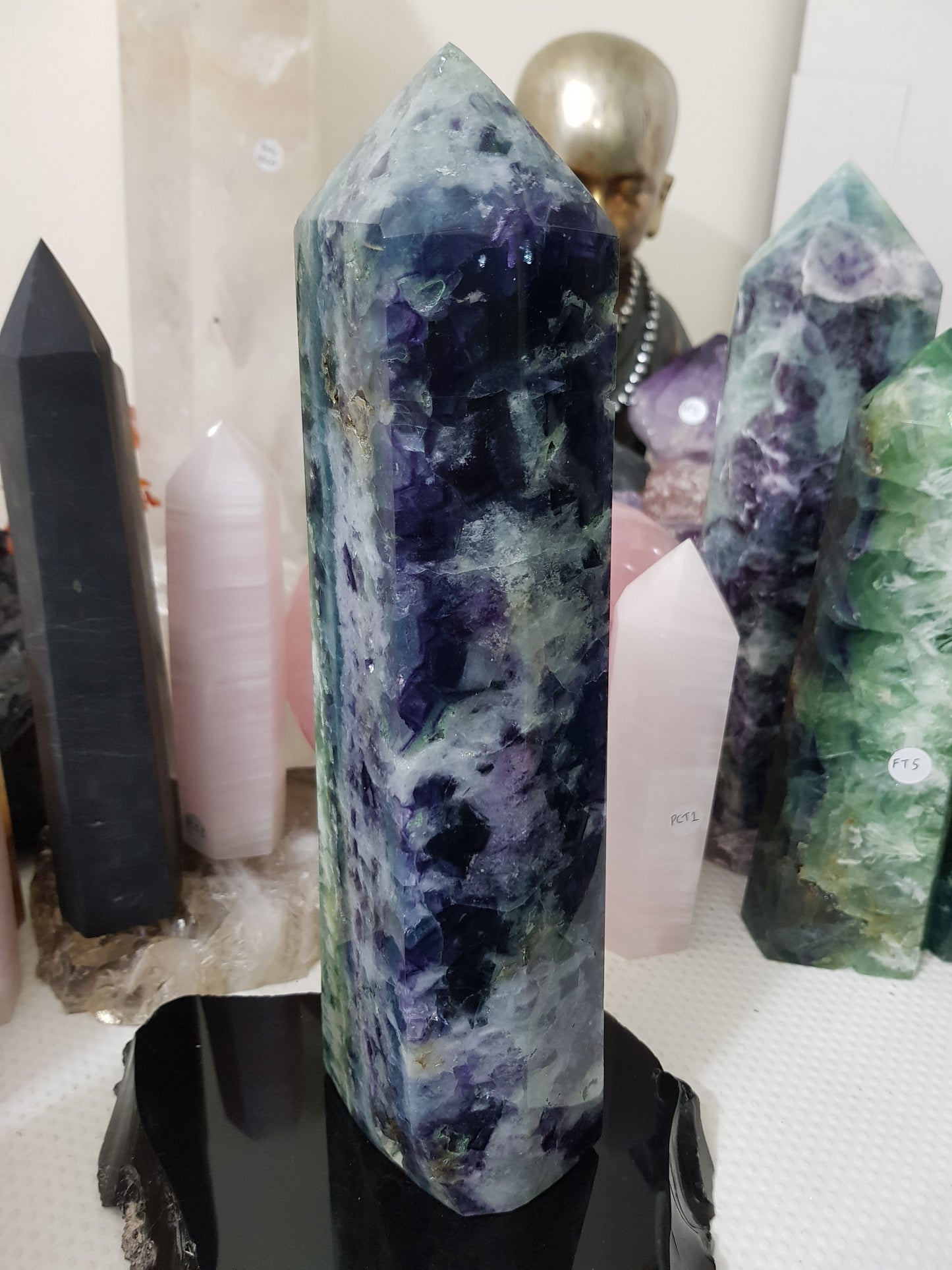 Fluorite Crystal Point – FT9