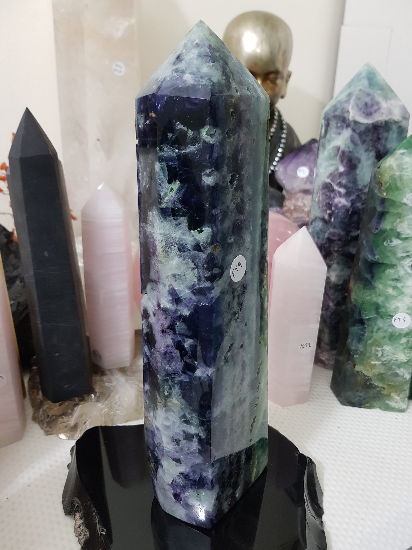 Fluorite Crystal Point – FT9