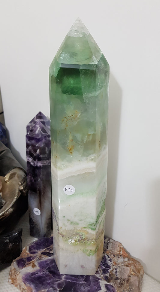 Fluorite Crystal Tower – FT1