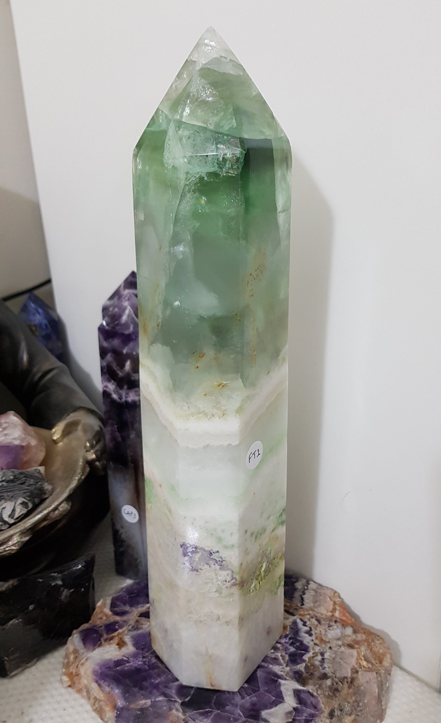 Fluorite Crystal Tower – FT1