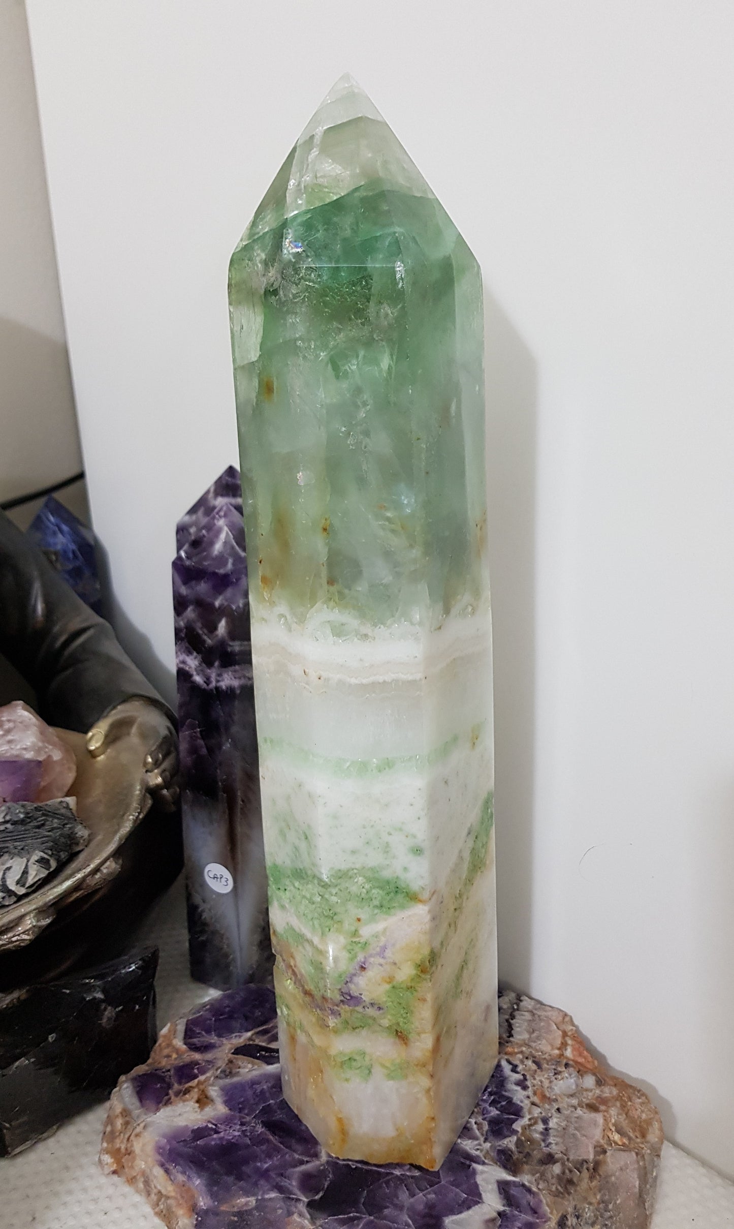 Fluorite Crystal Tower – FT1