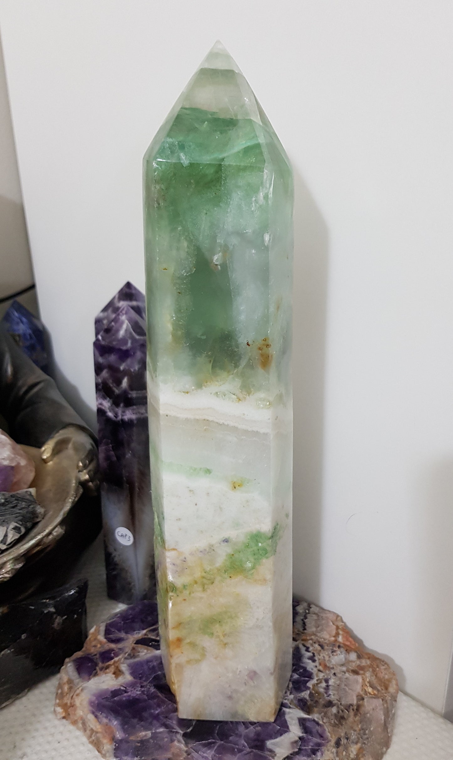 Fluorite Crystal Tower – FT1