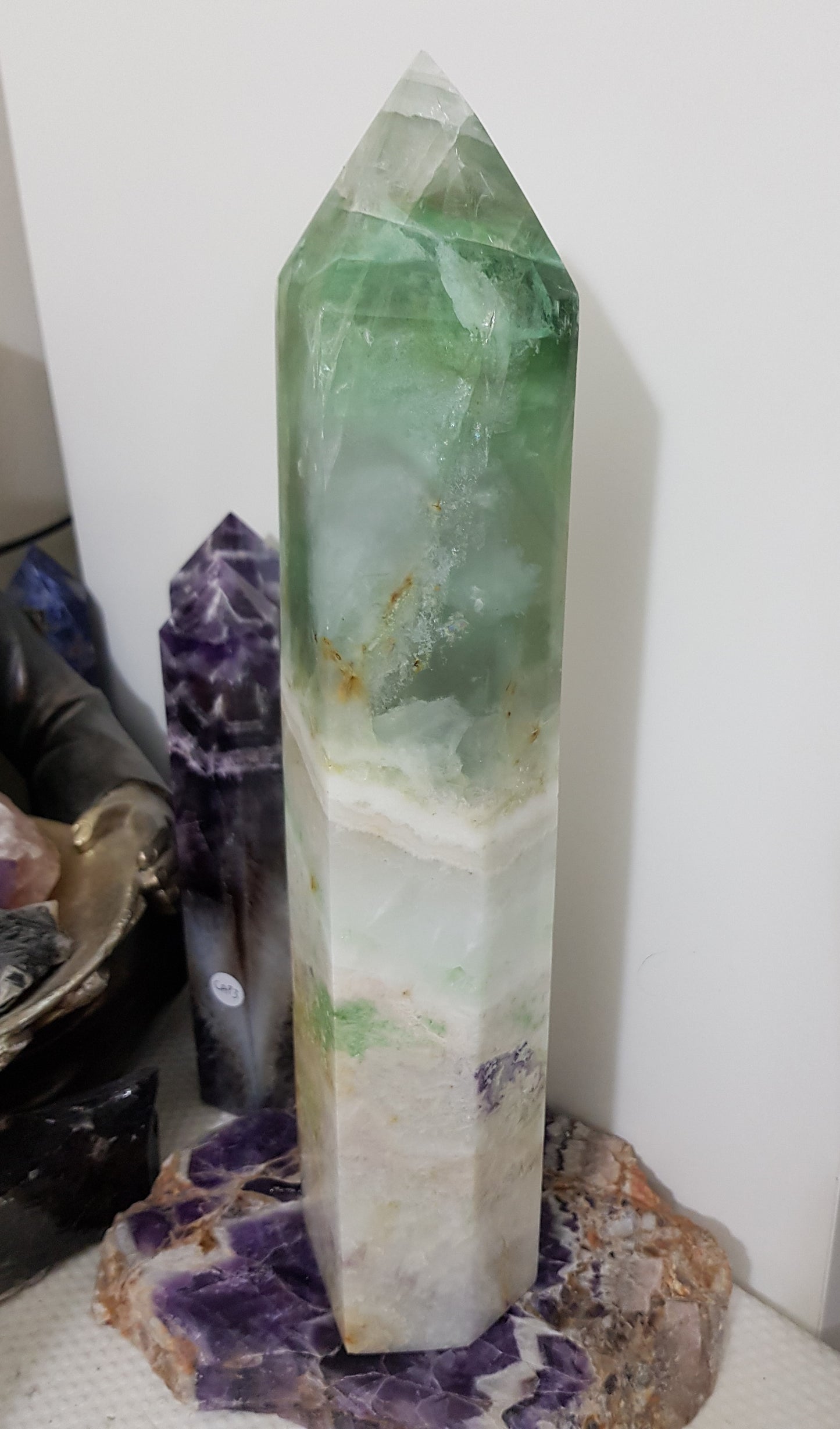 Fluorite Crystal Tower – FT1