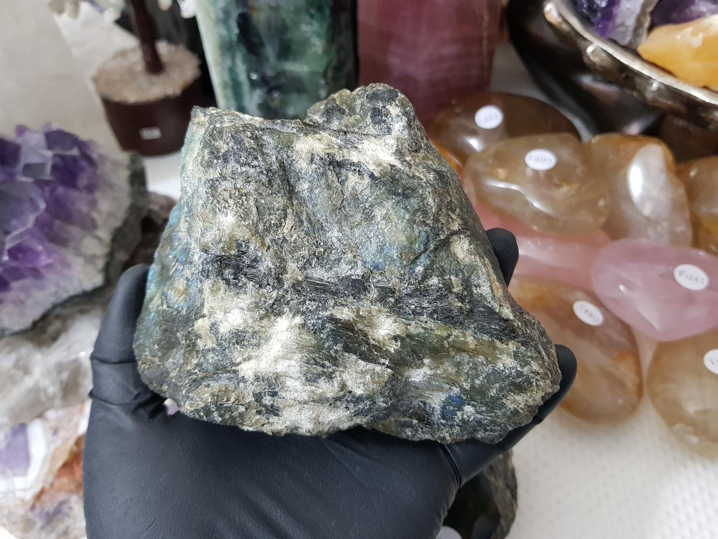 Labradorite Semi Polished/Semi Rough Crystal - RPL1