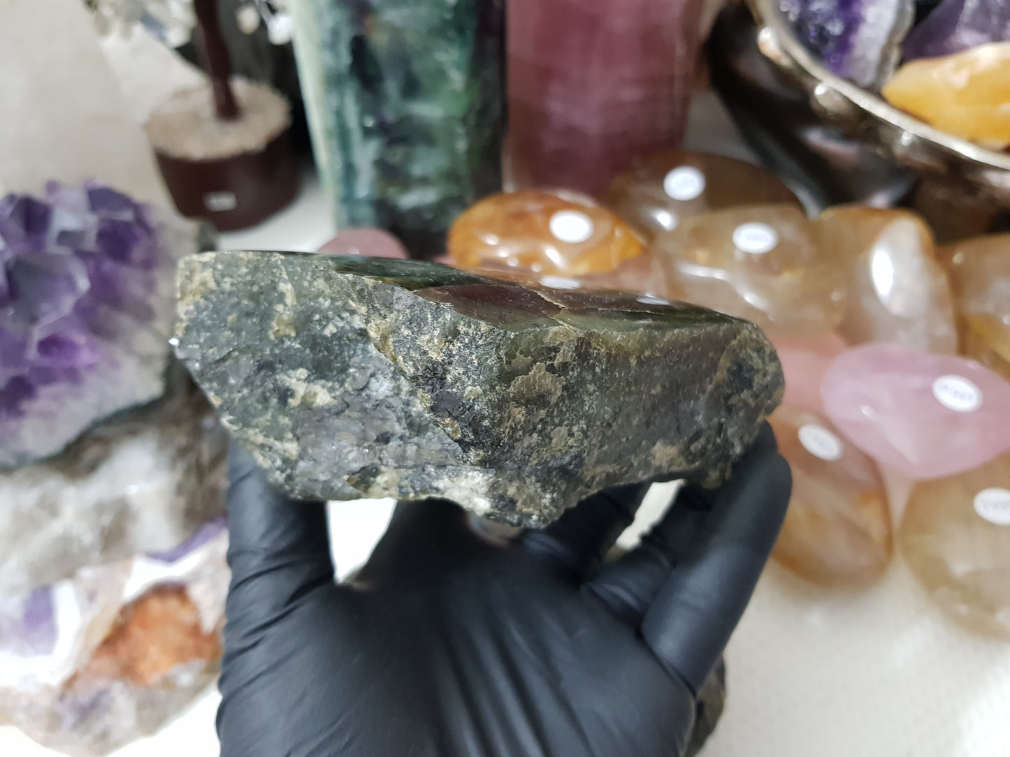 Labradorite Semi Polished/Semi Rough Crystal - RPL1