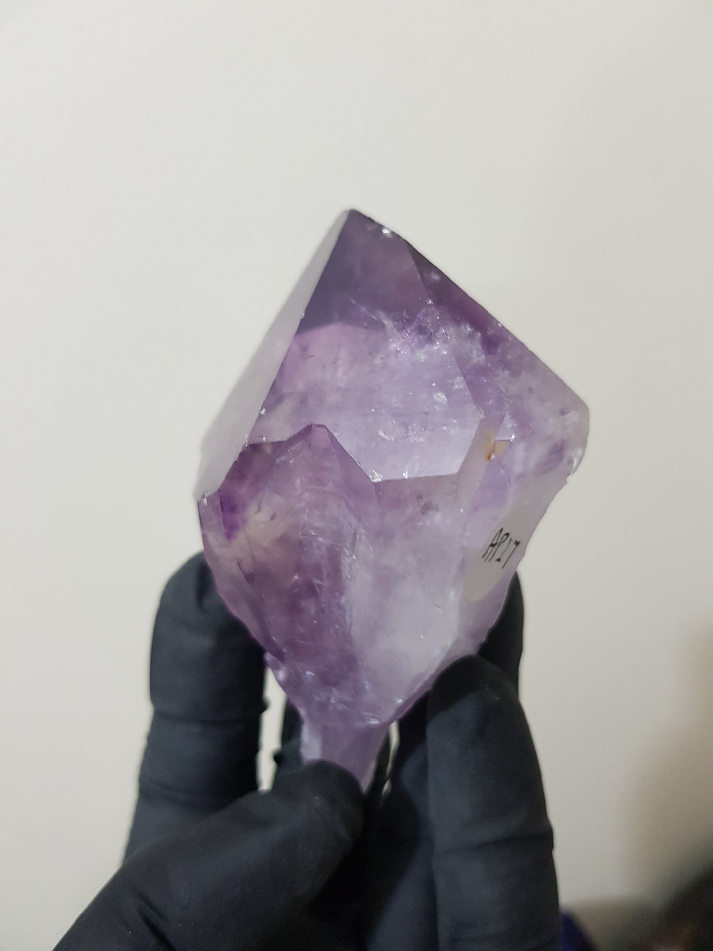 Natural Brazilian Purple Amethyst Crystal Point 8.5cm