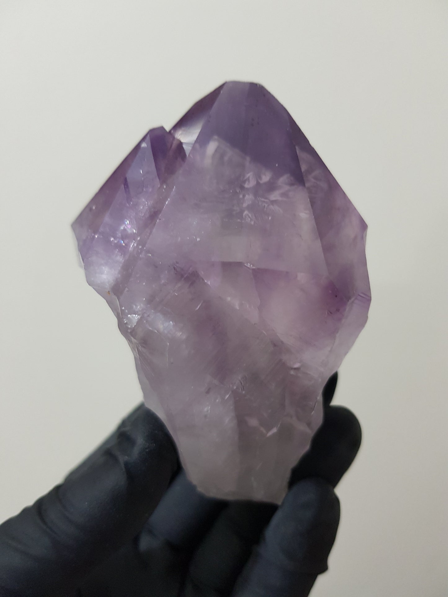 Natural Brazilian Purple Amethyst Crystal Point 9.5cm