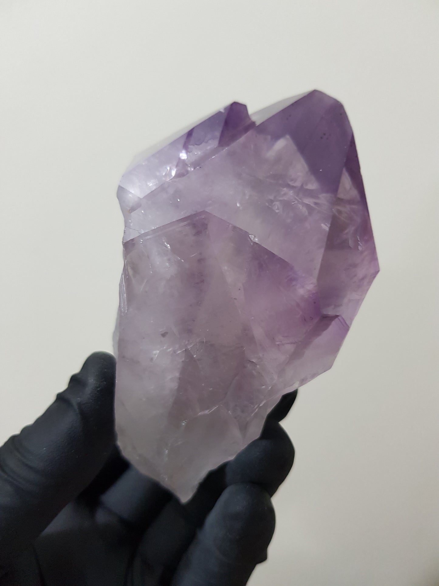 Natural Brazilian Purple Amethyst Crystal Point 9.5cm