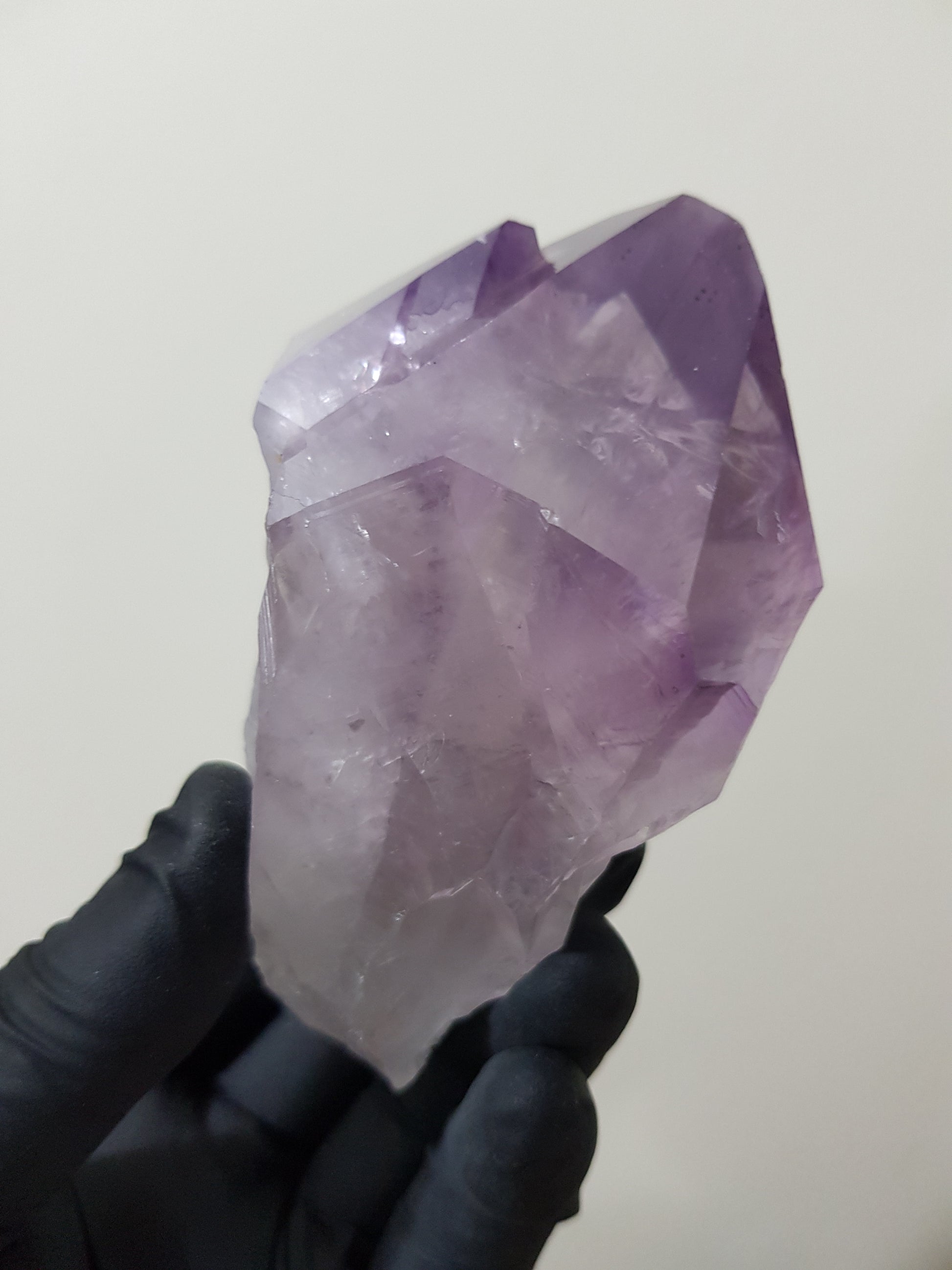 Natural Brazilian Purple Amethyst Crystal Point 9.5cm