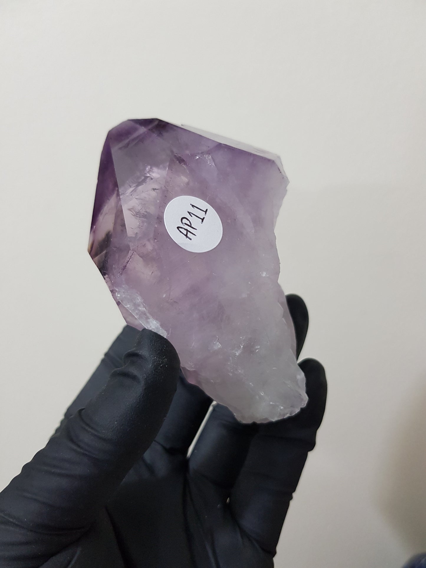Natural Brazilian Purple Amethyst Crystal Point 9.5cm